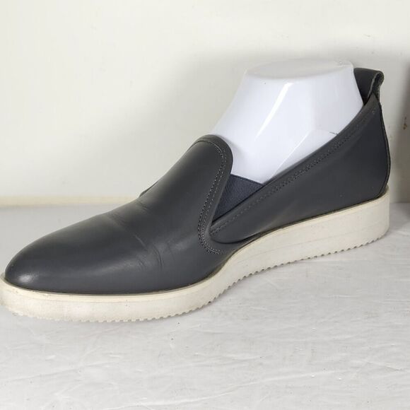 Everlane Women's The Street US 9 Dark Gray Leather Slip On Loafer Shoes Italy - Picture 7 of 15